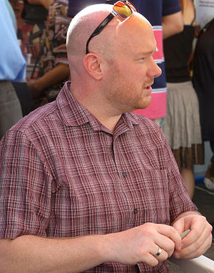 Olen Steinhauer, American writer. Budapest, 2010. Olen Steinhauer, American writer. Budapest, 2010.
